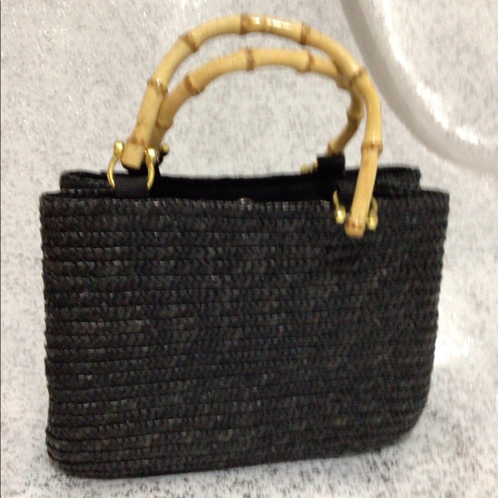 Black hand bag